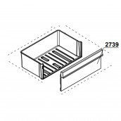 Fassade des Gemüsebehälters Bezugsnummer 2739