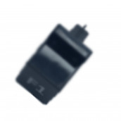 Schwarzer Funktionsknopf