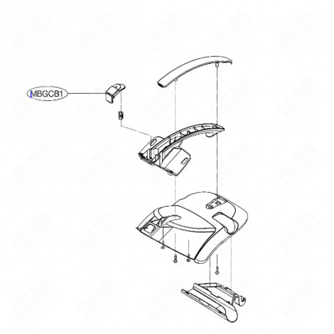 KNOPF MBGCB1 STAUBSAUGER - MBG53465602