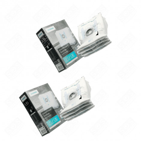 SÄTZE VON 2 PACKUNGEN MIT 4 ORIGINALBEUTELN STAUBSAUGER - 17003049