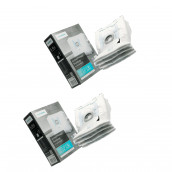 Sätze von 2 Packungen mit 4 Originalbeuteln