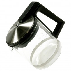 Kaffeekanne mit Filter und Deckel