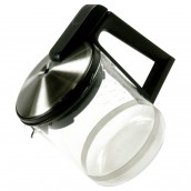 Kaffeekanne mit Filter und Deckel