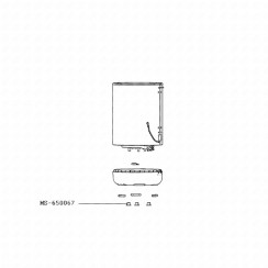 Unterlegscheibe Schrauben Sockel (Kennzeichnung MS-650067)