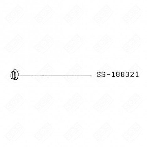 THERMOSTATKNOPF BACKOFEN, KÜCHENHERD - SS-188321, SS-1600005682