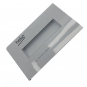 Frontplatte des Produktbehälters