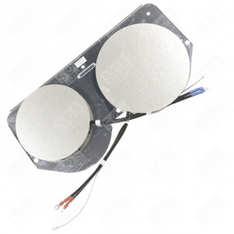 LINKES BRENNER-SET KOCHPLATTEN, HERDPLATTEN, KOCHFELD - 162000120