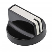 Schwarzer Original-Knopf