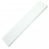 Weiße Schubladenfassade