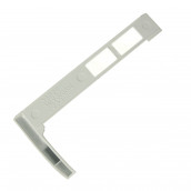 Halterung zwischen Ablage und Fach