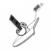 Fuß mit Anschlussteil