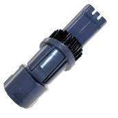 Runde Bürste klein mit einklappbaren Borsten für Möbel