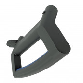 Komplettblauer Griff