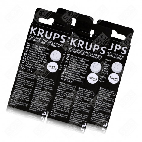 SATZ VON 4 BOXEN MIT REINIGUNGS-TABS KAFFEE- UND ESPRESSOMASCHINE - XS300010