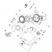 Tür Scharnier (Bezug 17)