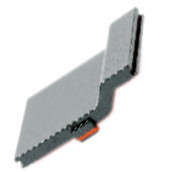 Scharnierabdeckung schwarz matt