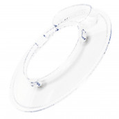 Transparente Anti-Splash-Abdeckung