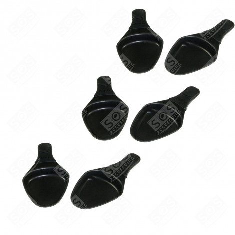 ORIGINALER SATZ VON 6 SCHALEN RACLETTE, TISCHGRILL, WOK - XA400102