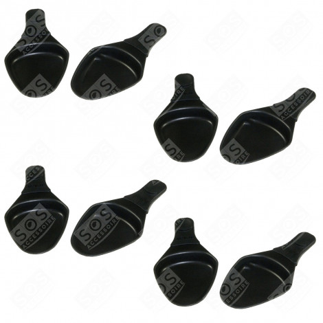 ORIGINAL-SET AUS 8 SCHALEN RACLETTE, TISCHGRILL, WOK - XA400102