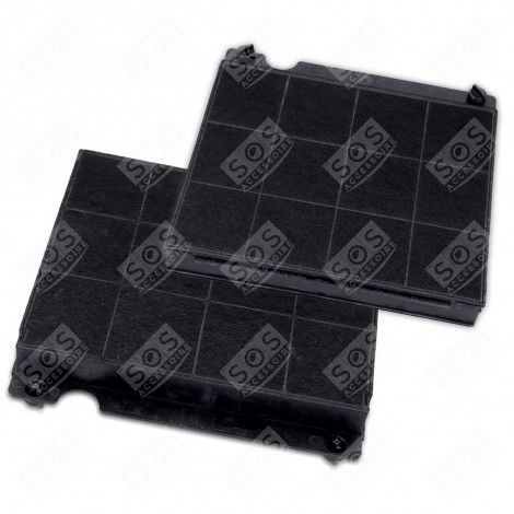 SET AUS 2 ORIGINAL KOHLEFILTERN TYP 15 DUNSTABZUGSHAUBE - 9029793818
