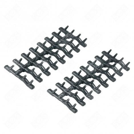 SET VON 2 ORIGINALEN GUMMISTIFTEN GESCHIRRSPÜLER, SPÜLMASCHINE - 1380184109