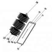 Ablage, Burgundformatregal (Markierung Nr.34)