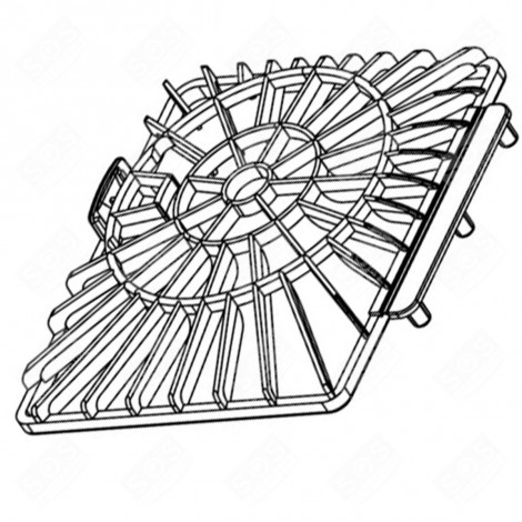 ORIGINAL SCHWARZER FILTERHALTER STAUBSAUGER - 8087782028