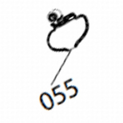 Gummitür (Kennzeichen Nr. 055) Original