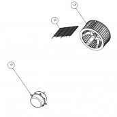 Original Oberrahmenmotor 15W (Referenznummer 10)