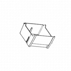 Oberste/Zwischenschublade 341X327X209 mm