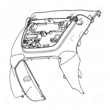 ORIGINAL-HINTERDECKEL BLAU STAUBSAUGER - 2198603306