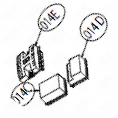 ORIGINAL-ANZEIGEELEKTRONIKKARTE (BEZUGSZEICHEN 014E) STAUBSAUGER - 1183785029