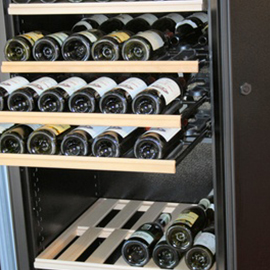 Unvorteilhafte Platzierung des Weinkühlschranks