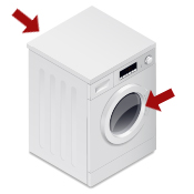 Modell der Waschmaschine finden
