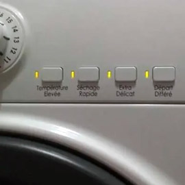 Blinkcode signalisiert einen Fehlercode