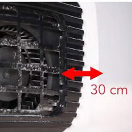 Inkorrekte Aufstellung des Beamers