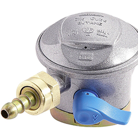 Der Druckminderer hat sich eingeschaltet