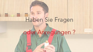 Haben Sie Fragen oder Anregungen?