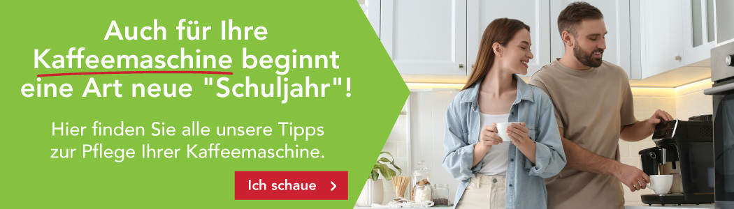 Es ist auch wieder Arbeit  für Ihre Kaffeemaschine!
